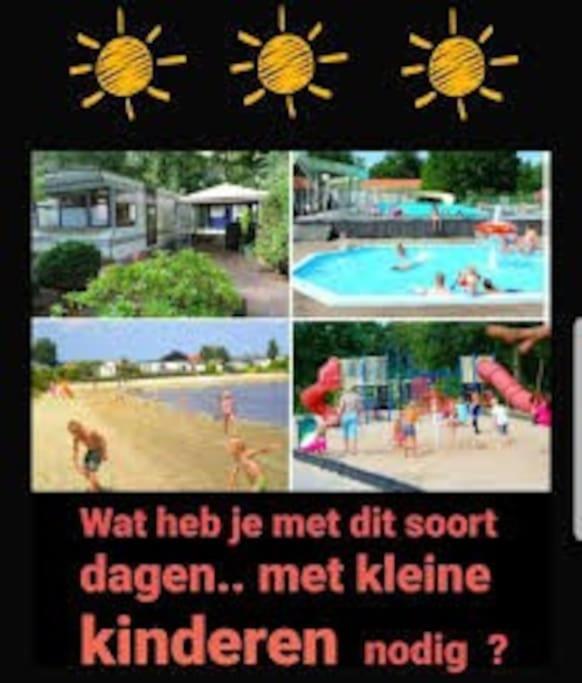 Chalet 14 Met Airco Familiecamping De Tien Heugten Schoonloo Drenthe Екстер'єр фото